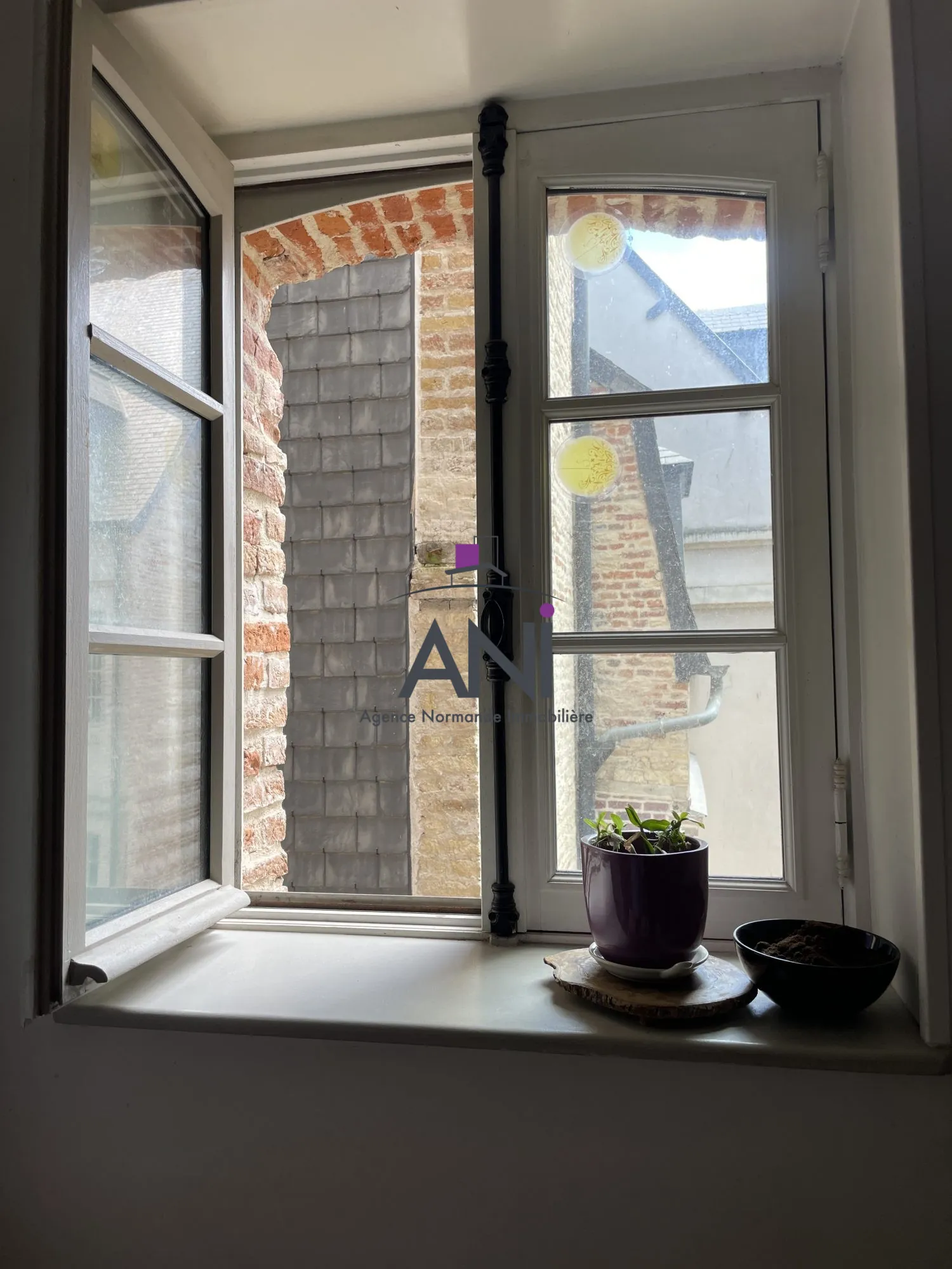 Appartement T3 au centre-ville de Dieppe avec Balcons - 69 m² 