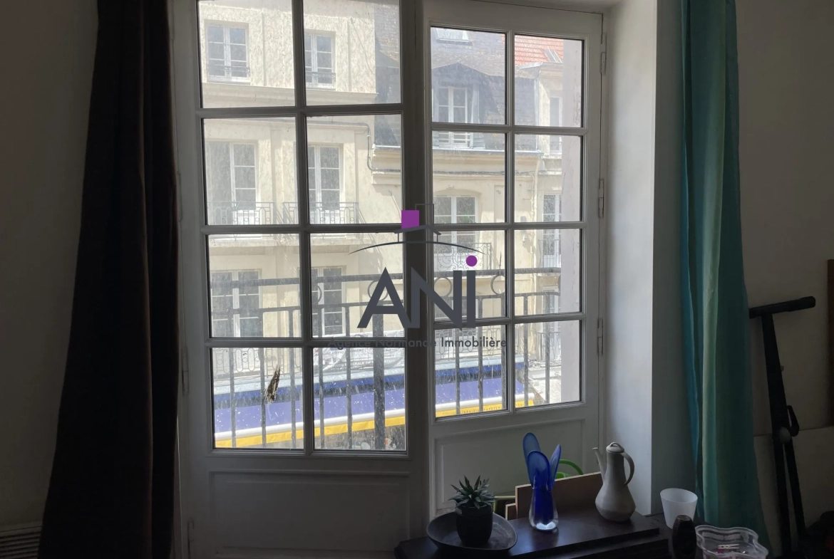Appartement T3 au centre-ville de Dieppe avec Balcons - 69 m² 