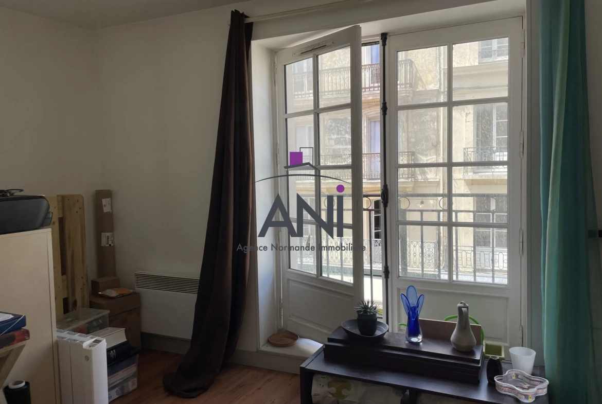 Appartement T3 au centre-ville de Dieppe avec Balcons - 69 m² 