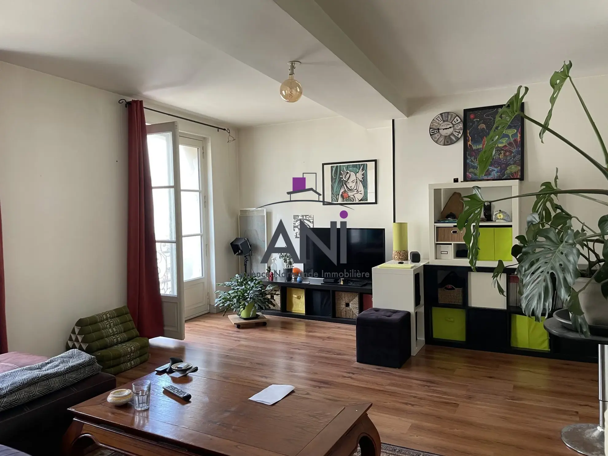Appartement T3 au centre-ville de Dieppe avec Balcons - 69 m² 