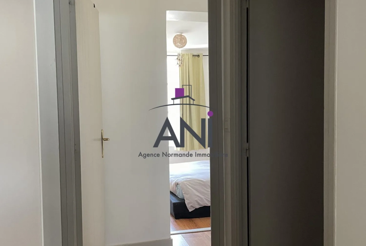 Appartement T3 au centre-ville de Dieppe avec Balcons - 69 m² 