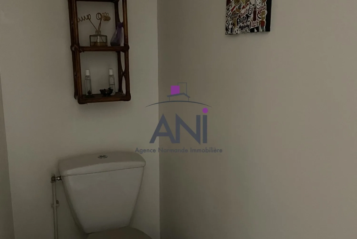 Appartement T3 au centre-ville de Dieppe avec Balcons - 69 m² 