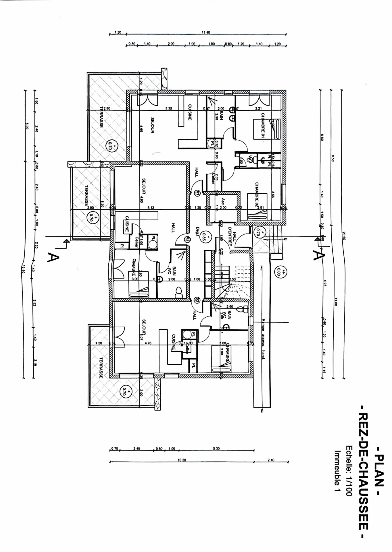 Appartement T2 neuf avec terrasse à Prunelli di Fiumorbu, à 10 minutes de la mer 