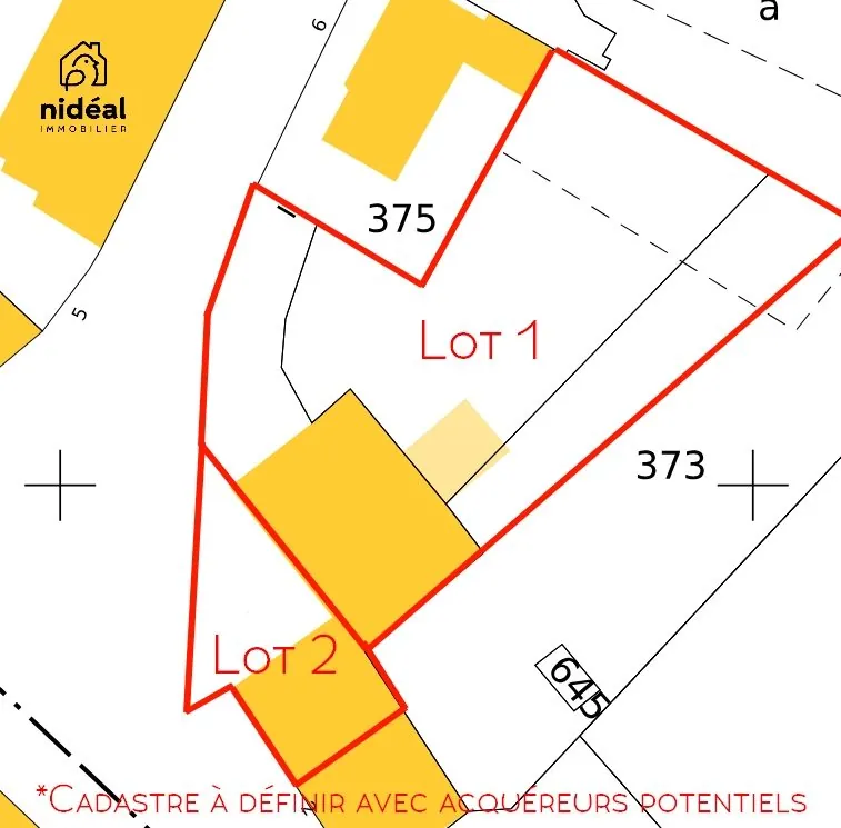 Granges brutes à vendre pour loft ou stockage à la frontière belge 