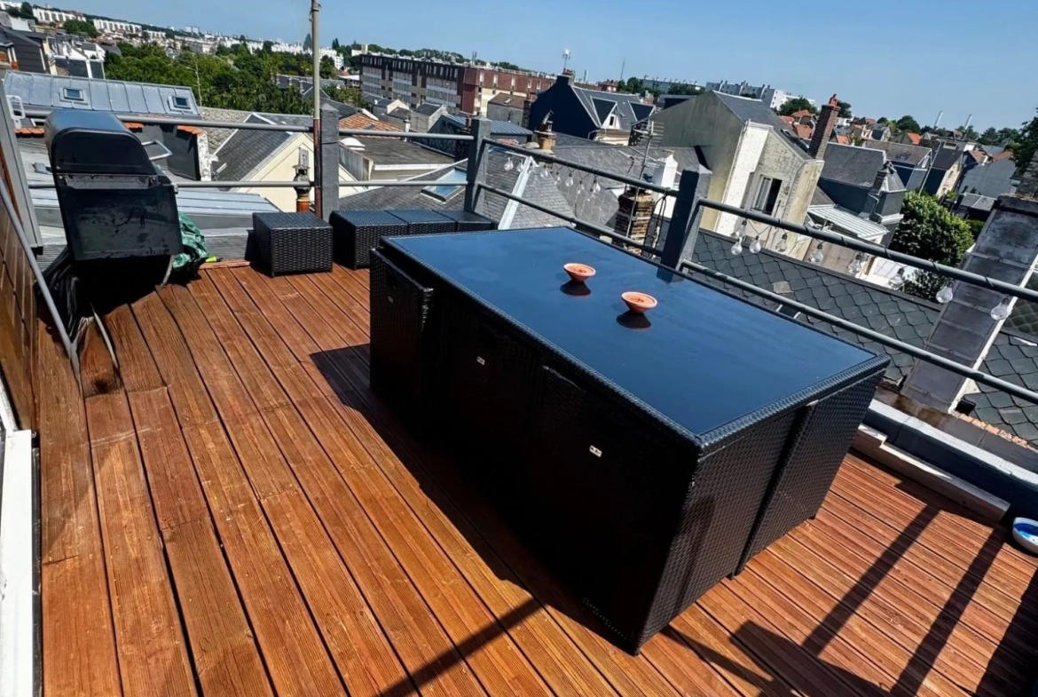 Maison de ville avec terrasse à Sanvic - 65 m², Investment ou résidence principale 