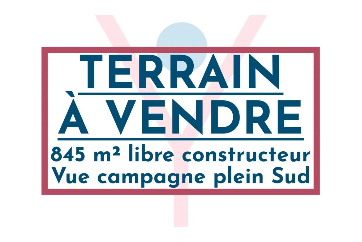Terrain constructible de 845 m² à Romanèche, vue campagne, proche commodités 