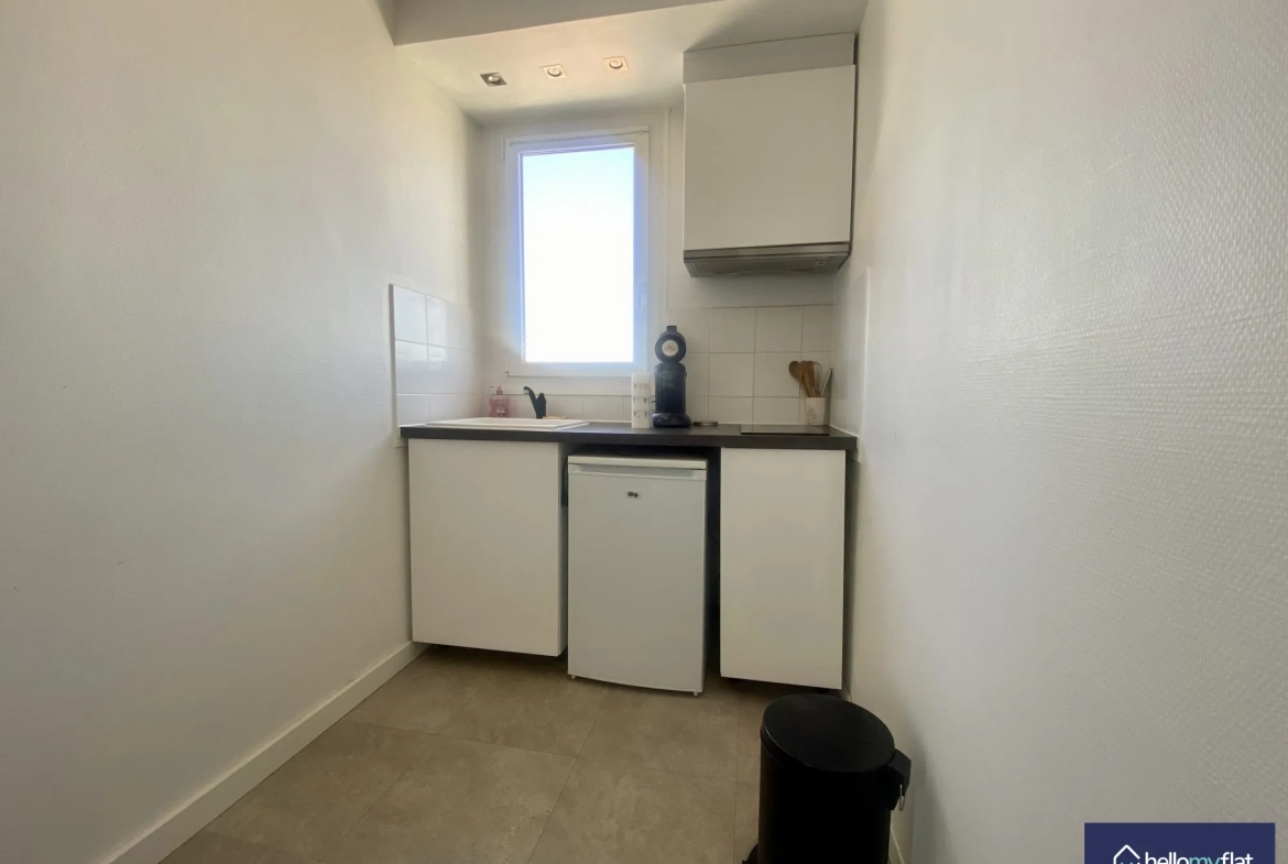 Bel appartement T1bis lumineux à vendre à Reims dans un quartier recherché 