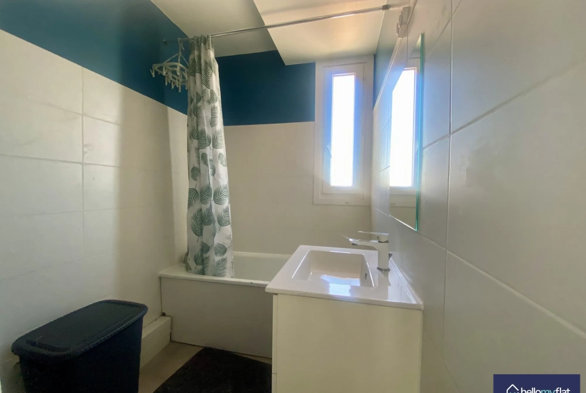 Bel appartement T1bis lumineux à vendre à Reims dans un quartier recherché 