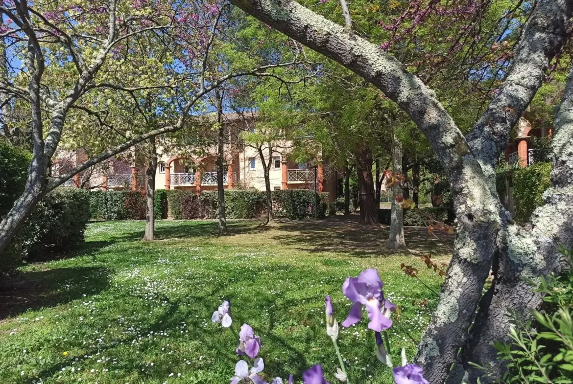 T1 lumineux avec jardin privatif à Toulouse secteur Météo France 