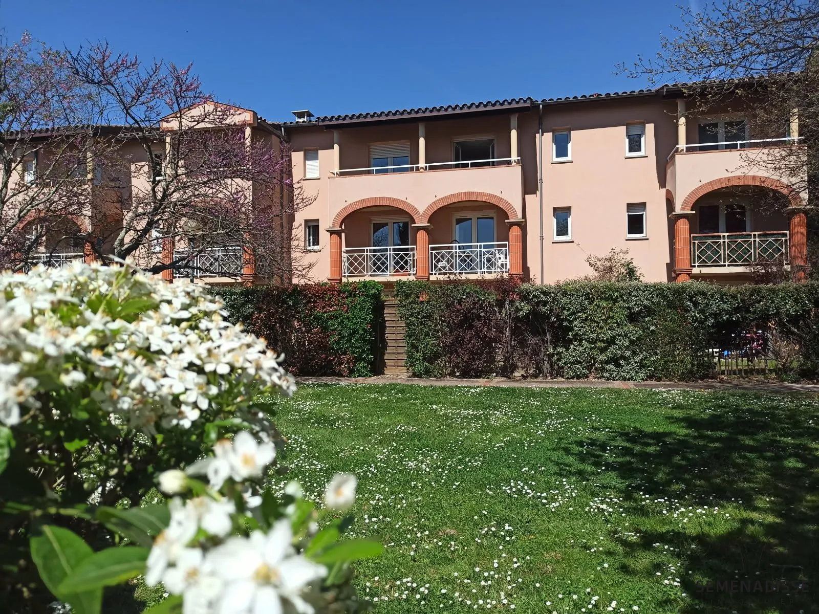 T1 lumineux avec jardin privatif à Toulouse secteur Météo France 