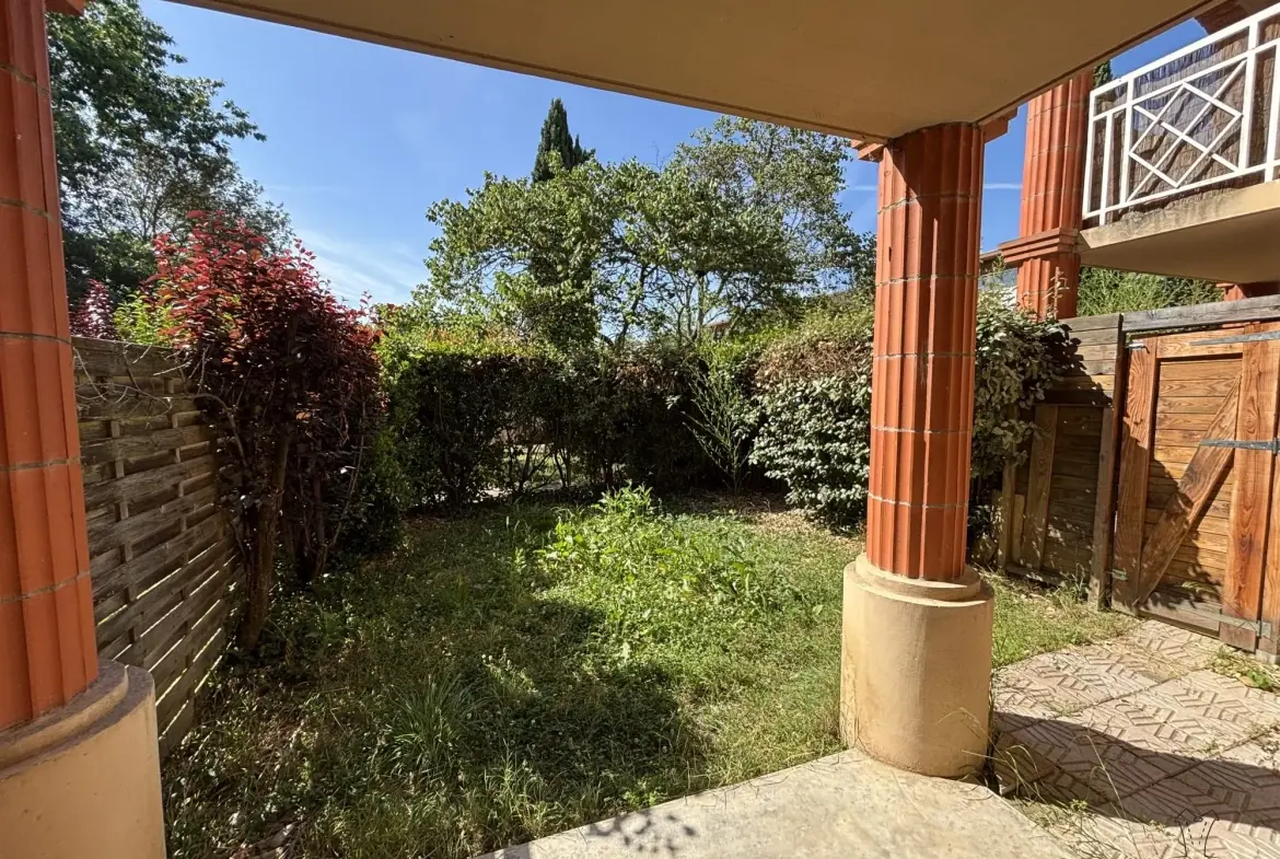 T1 lumineux avec jardin privatif à Toulouse secteur Météo France 