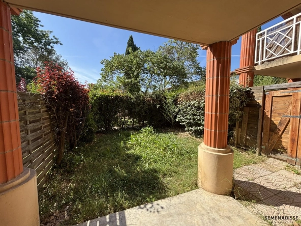 T1 lumineux avec jardin privatif à Toulouse secteur Météo France