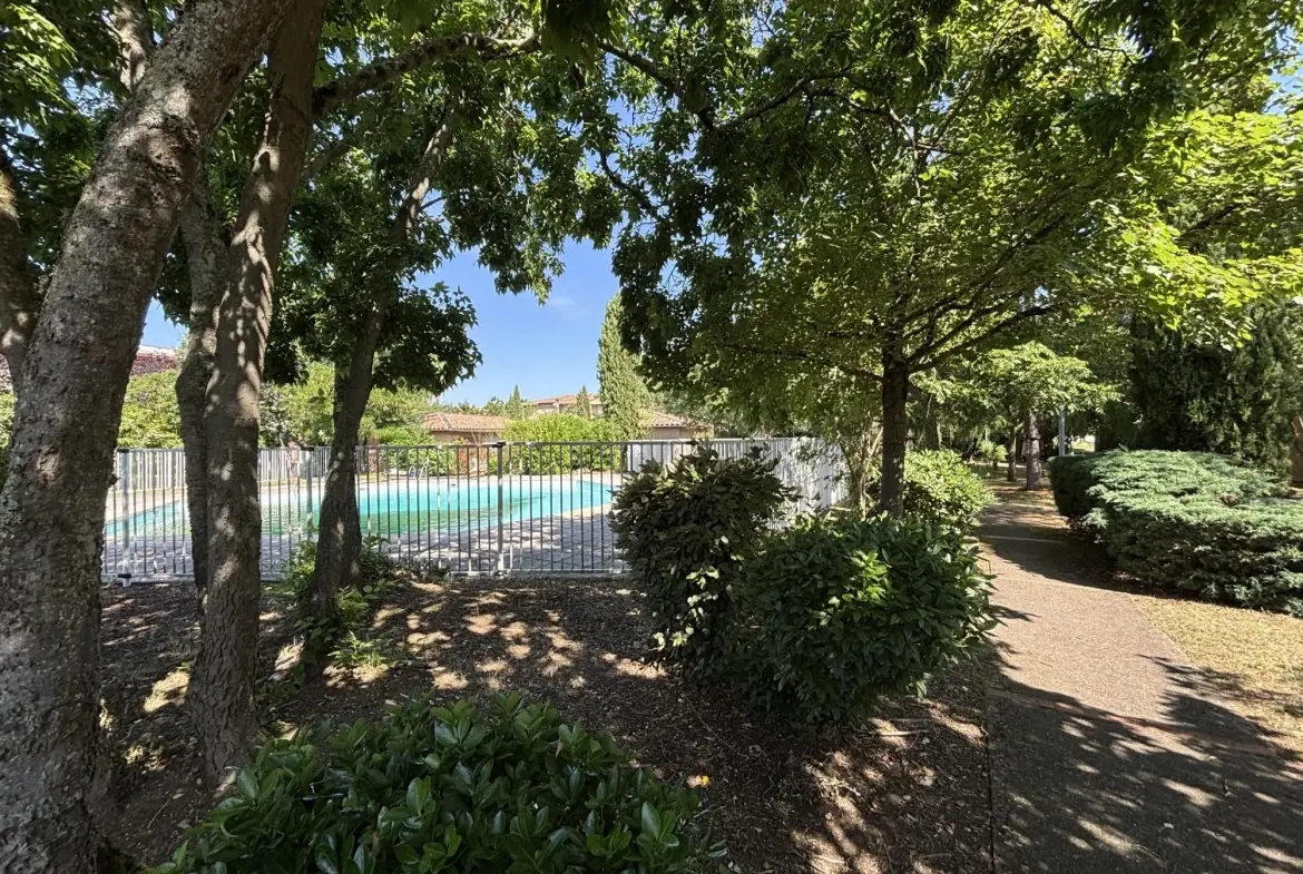 T1 lumineux avec jardin privatif à Toulouse secteur Météo France 