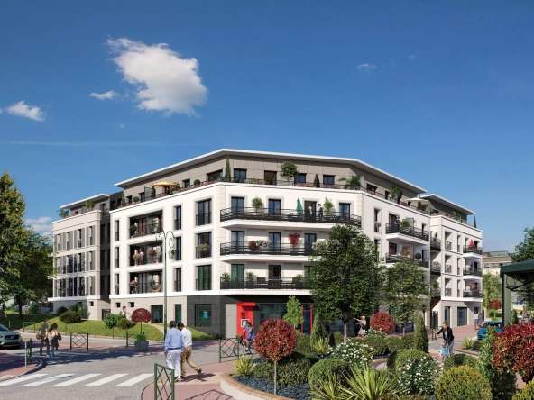Appartement neuf à vendre à Les Clayes-sous-Bois avec terrasse et parking