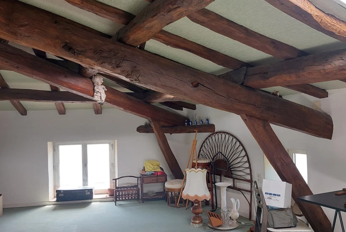 Maison de village avec local commercial à Brusque - potentiel résidentiel et commercial 