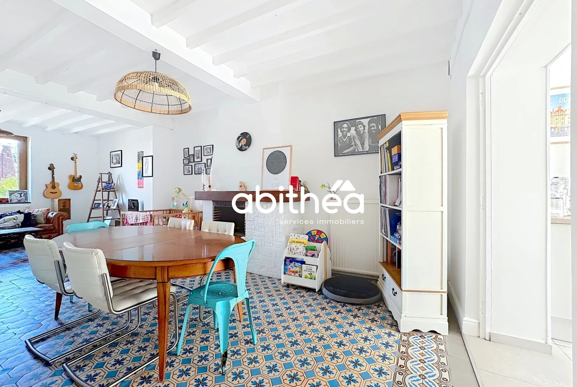 Belle maison familiale de 144 m² à Roeux proche Arras avec jardin et garage 