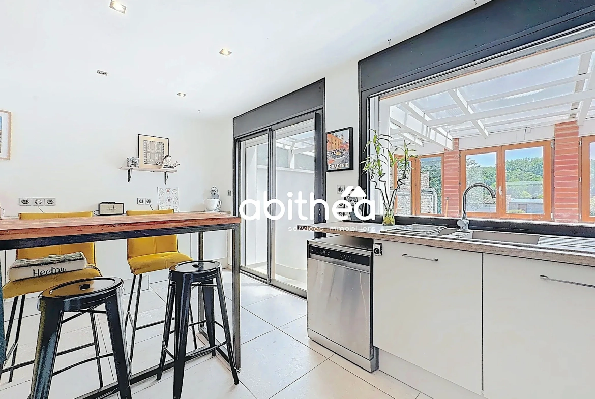 Belle maison familiale de 144 m² à Roeux proche Arras avec jardin et garage 