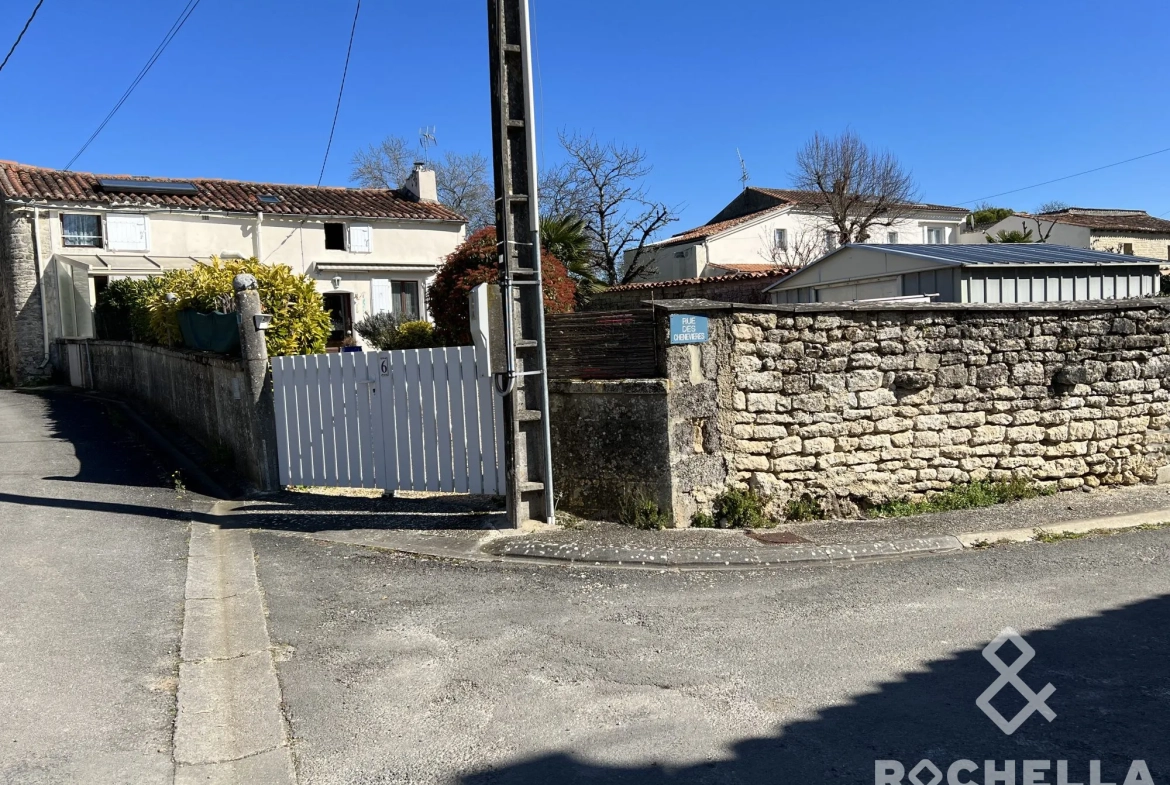 Charmante maison de hameau sans vis-à-vis avec terrasse à Aulnay-de-Saintonge 