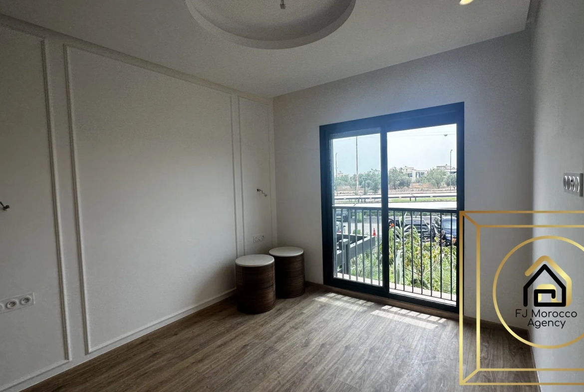 Appartement T2 à vendre à Marrakech au golf NORIA - Résidence sécurisée avec piscine 