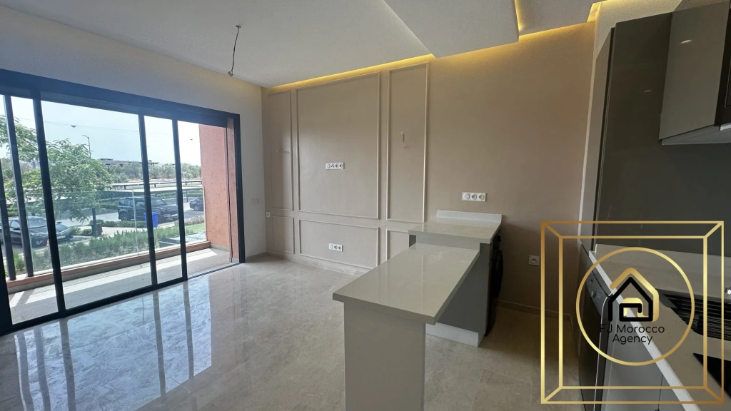 Appartement T2 à vendre à Marrakech au golf NORIA - Résidence sécurisée avec piscine