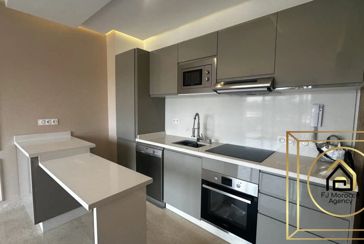 Appartement T2 à vendre à Marrakech au golf NORIA - Résidence sécurisée avec piscine 