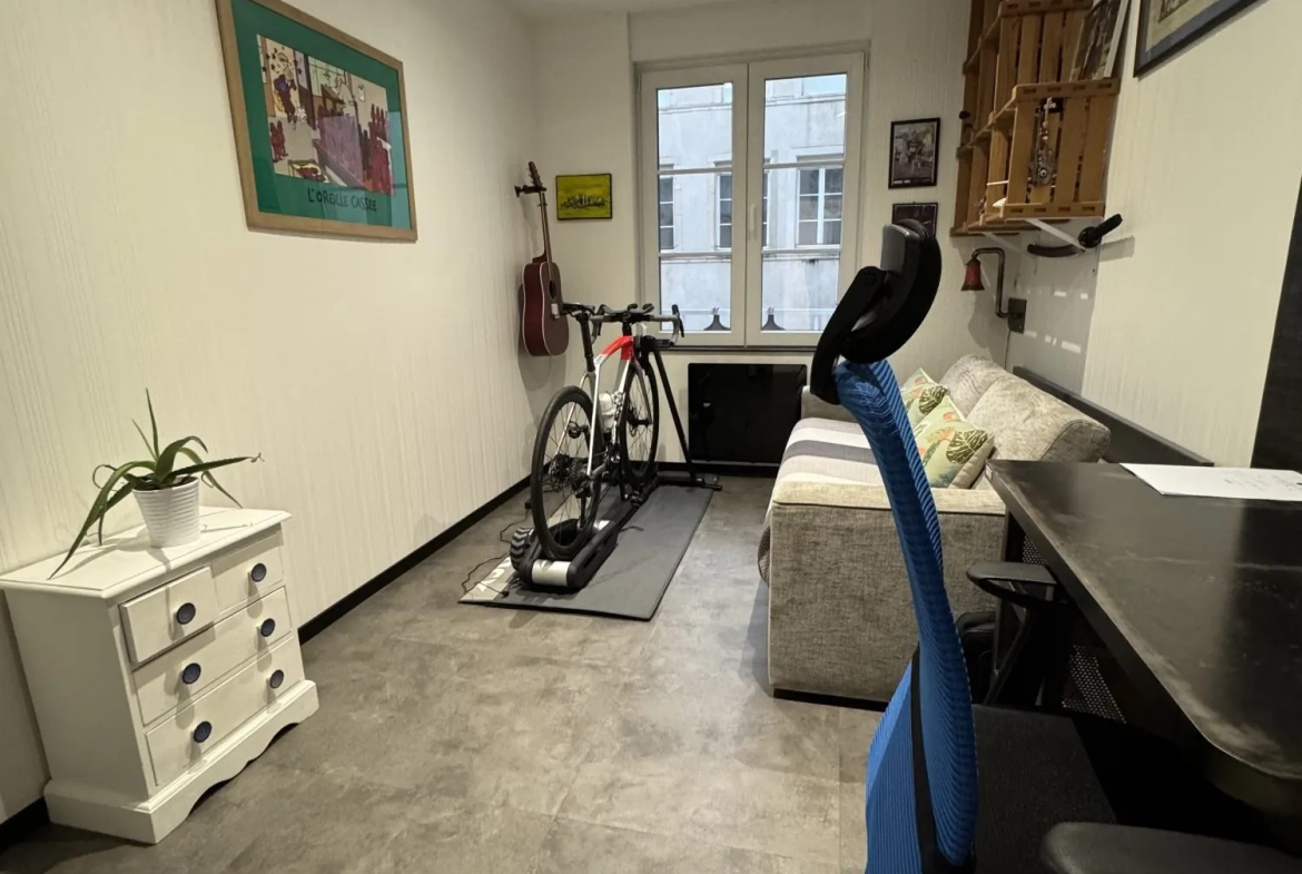 Appartement T4 rénové à Nancy, proche de la Place Stanislas avec garage, faible consommation énergique 