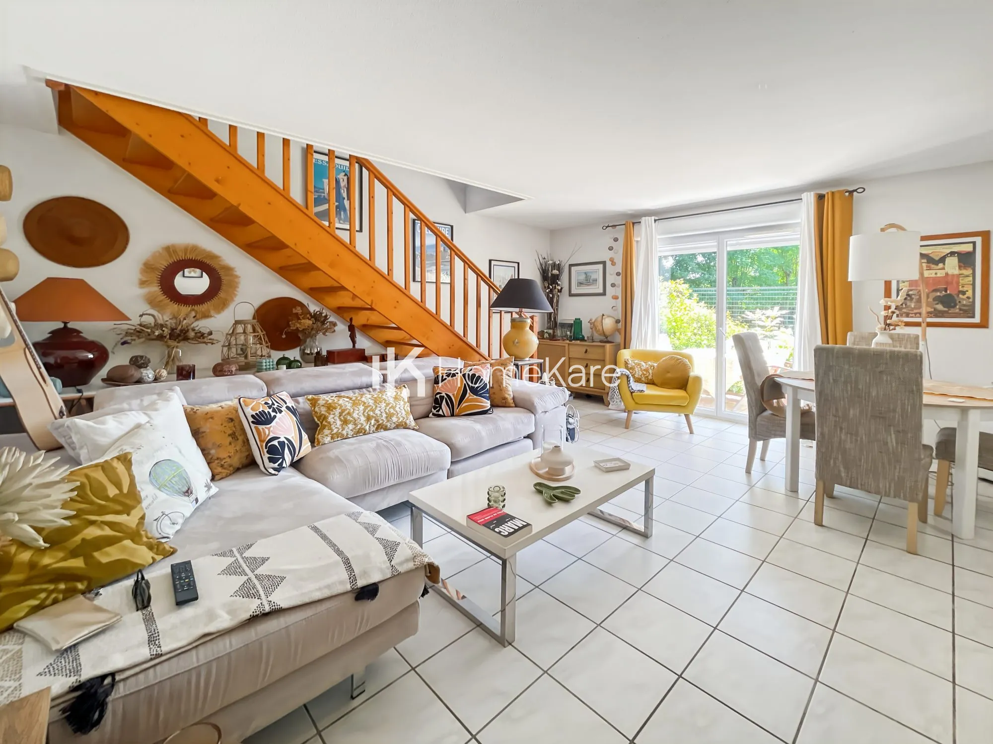 À vendre maison mitoyenne de 85 m² à Bressols avec jardin et garage 