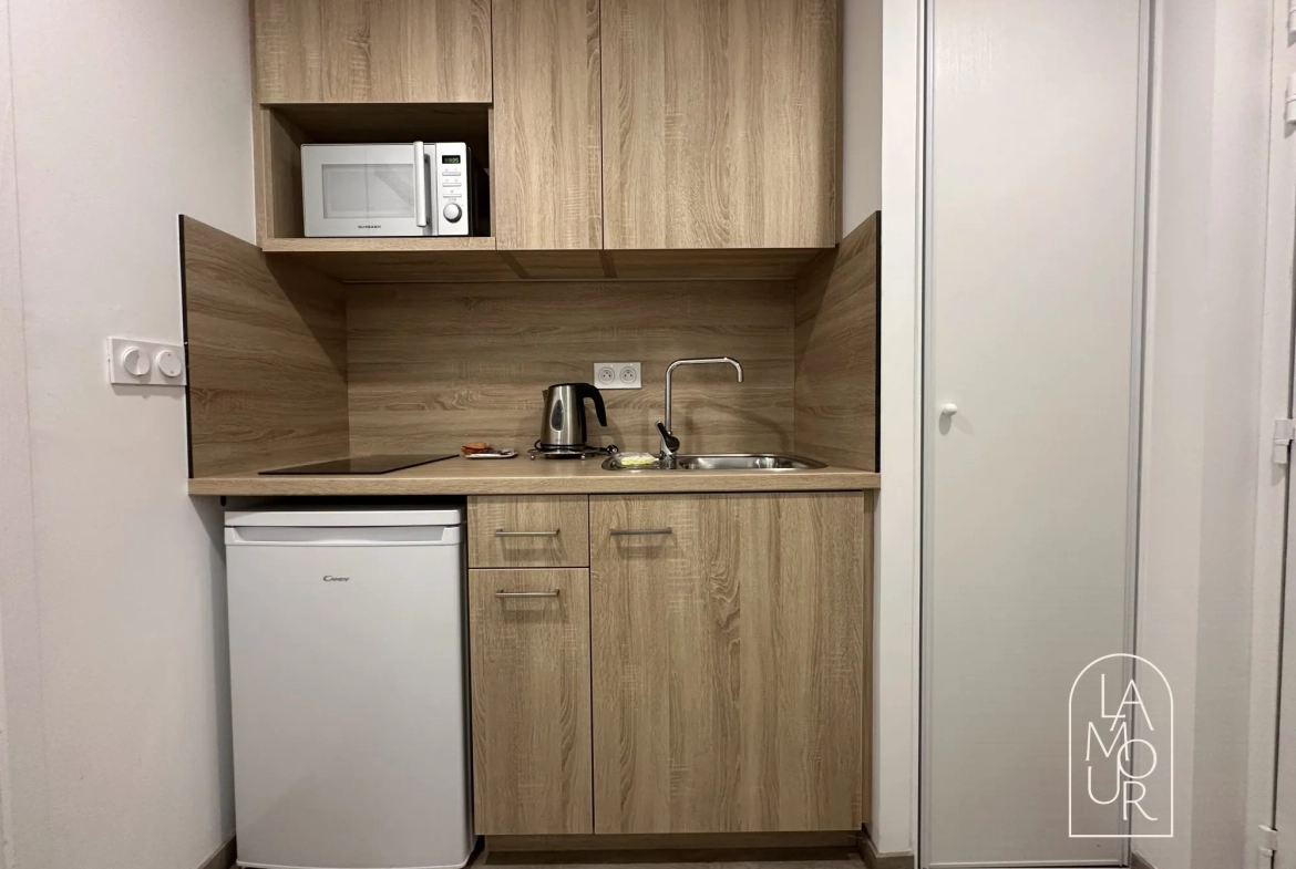 Studio à vendre à Dijon, idéal investissement dans la Cité de la Gastronomie, rentabilité 5% 