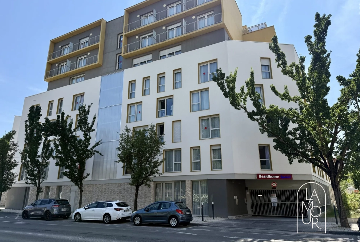 Studio à vendre à Dijon, idéal investissement dans la Cité de la Gastronomie, rentabilité 5% 