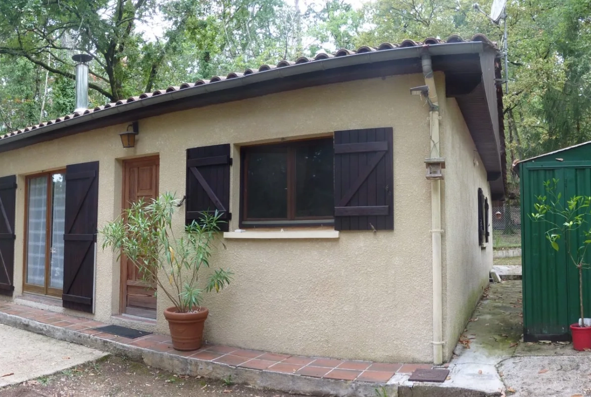 À vendre maison de 60m² dans secteur calme près de Coutras 