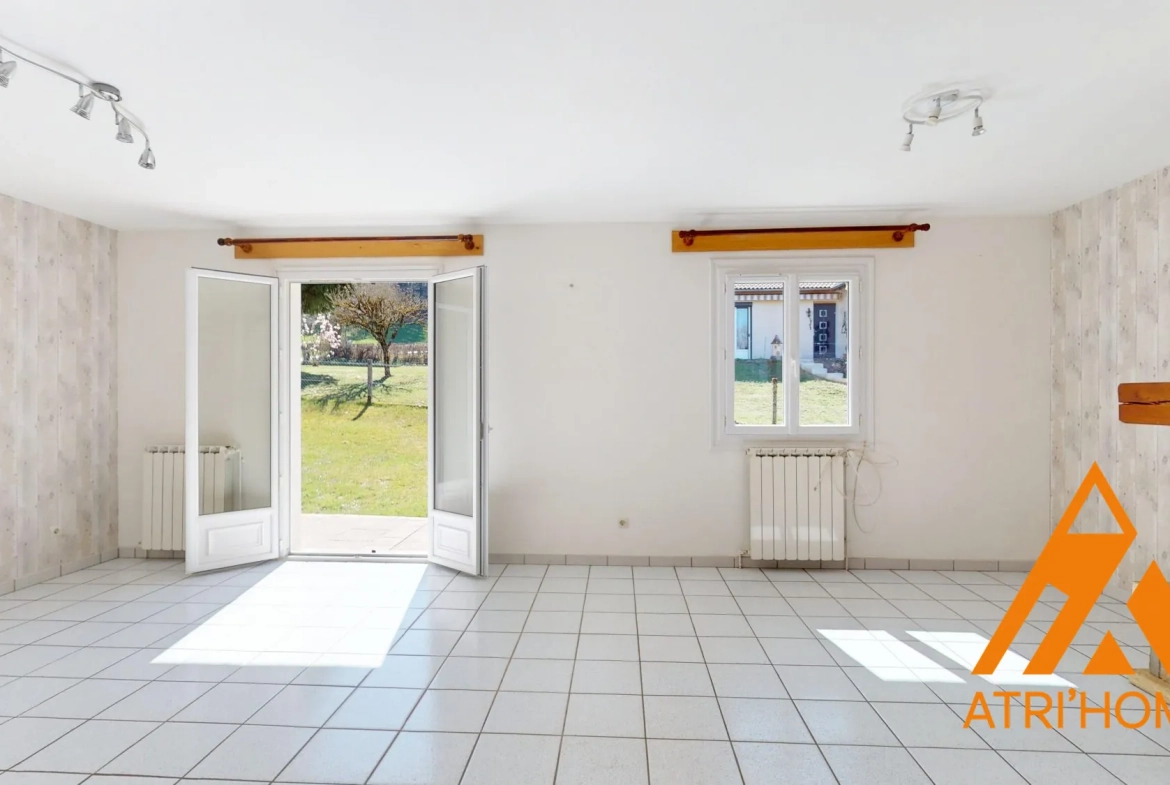 Maison indépendante avec sous-sol et terrain à Arpajon-sur-Cère - 98 m² 