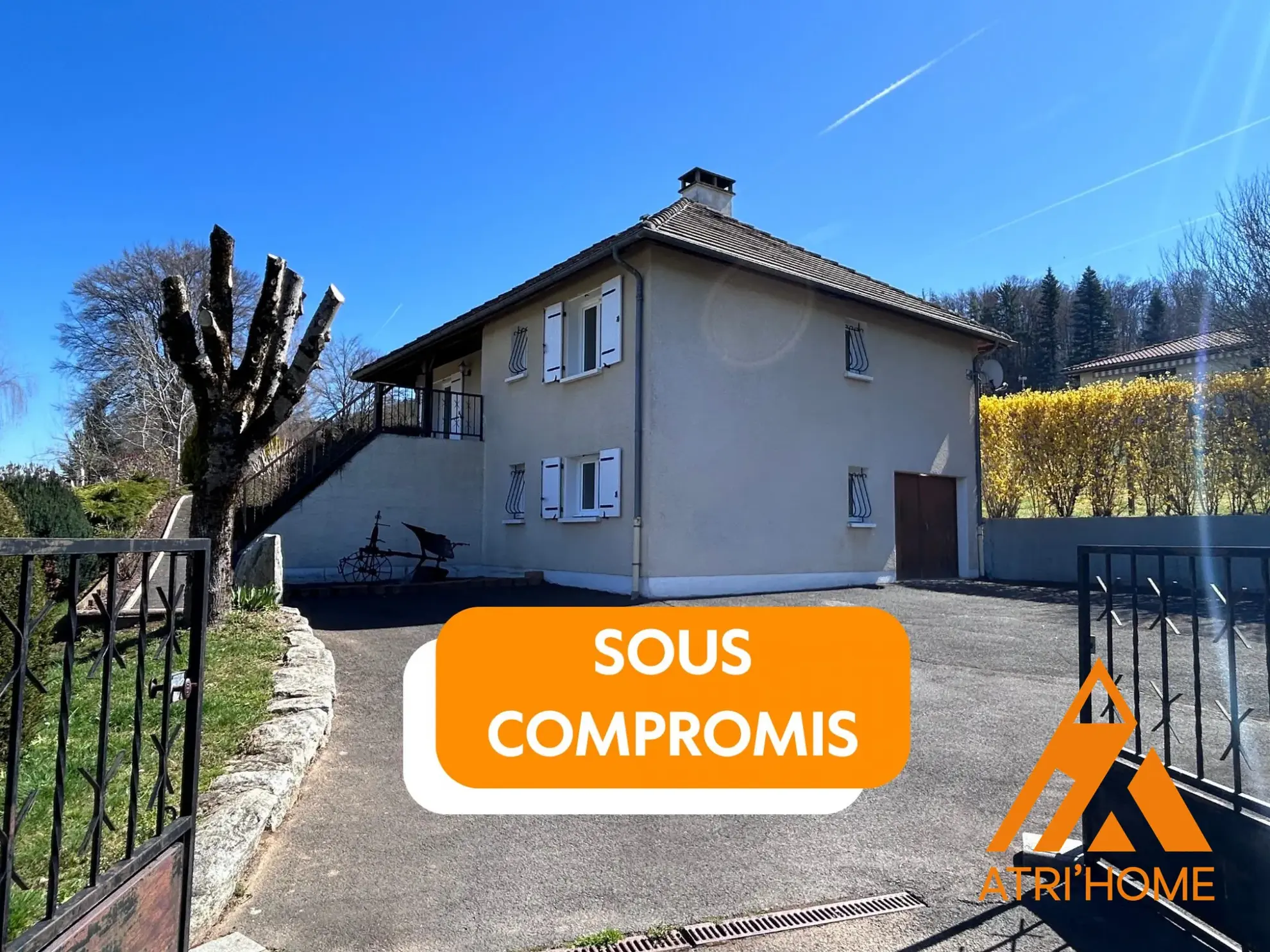 Maison indépendante avec sous-sol et terrain à Arpajon-sur-Cère - 98 m² 