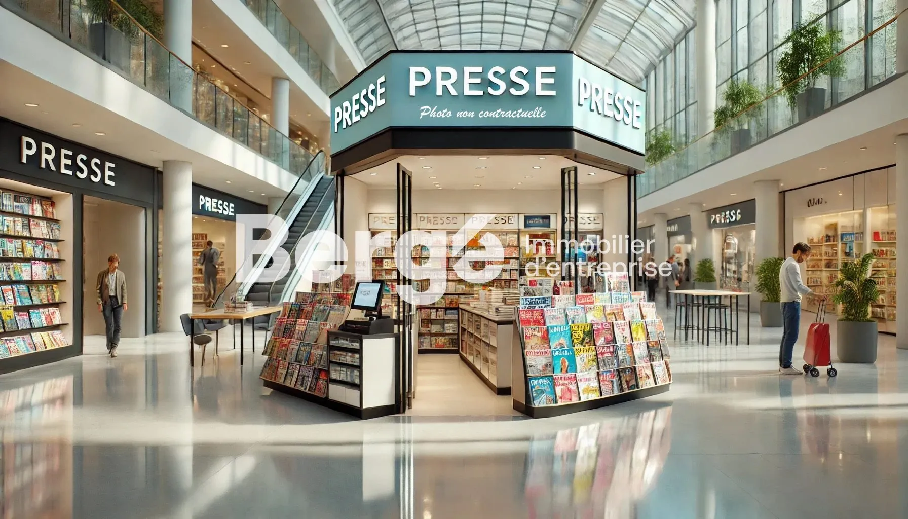 Fonds de commerce à vendre à Mandelieu-la-Napoule, emplacement stratégique en centre commercial 