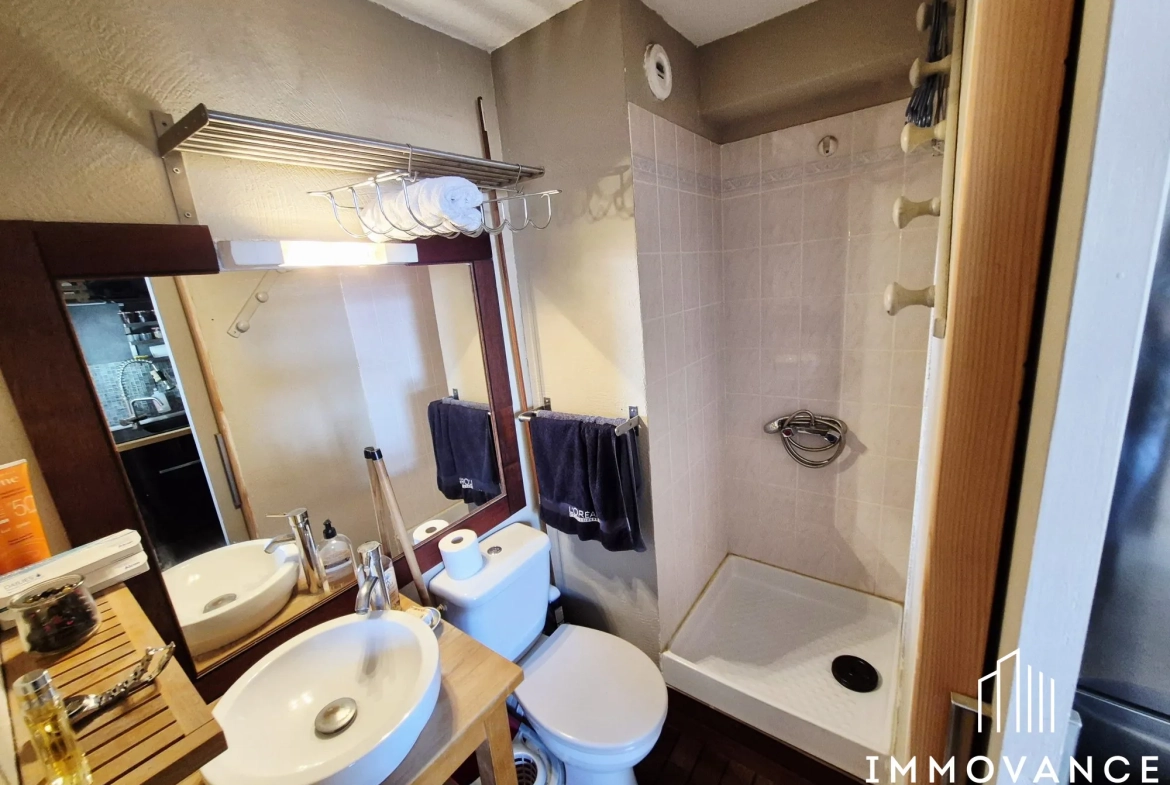 Appartement Type 2 avec Vue Mer à Frontignan Plage 