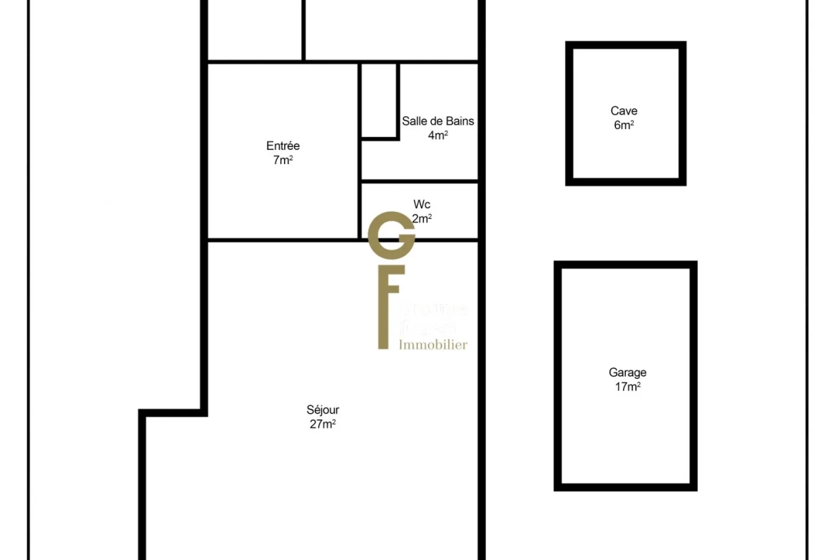 PLAN NON CONTRACTUEL Appartement 2 pièces lumineux avec balcon à Barbieux, proche Lille 