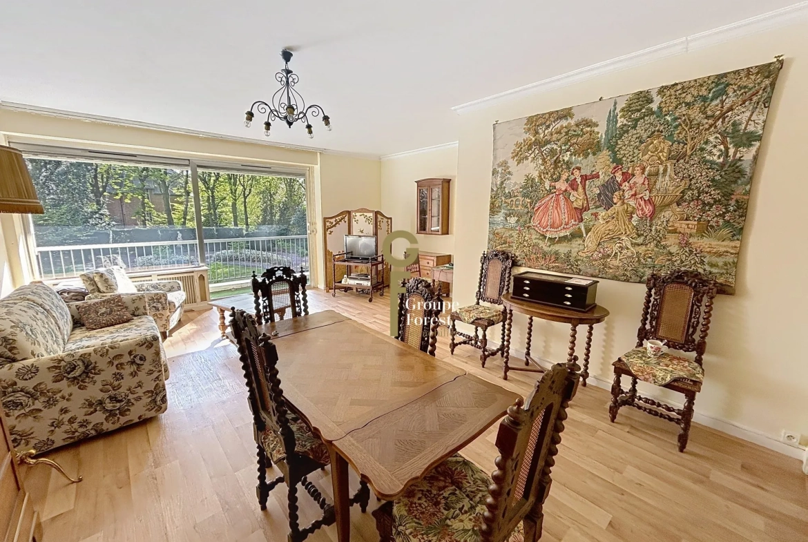 Appartement 2 pièces lumineux avec balcon à Barbieux, proche Lille 