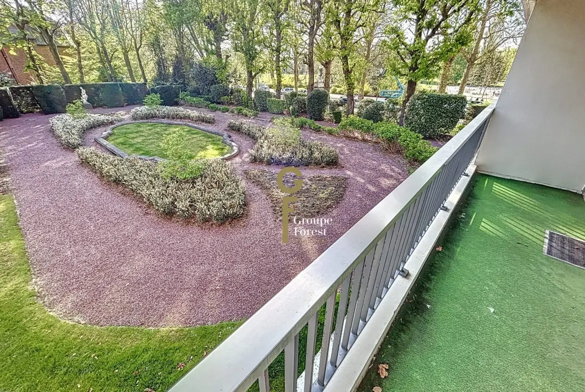 Appartement 2 pièces lumineux avec balcon à Barbieux, proche Lille 
