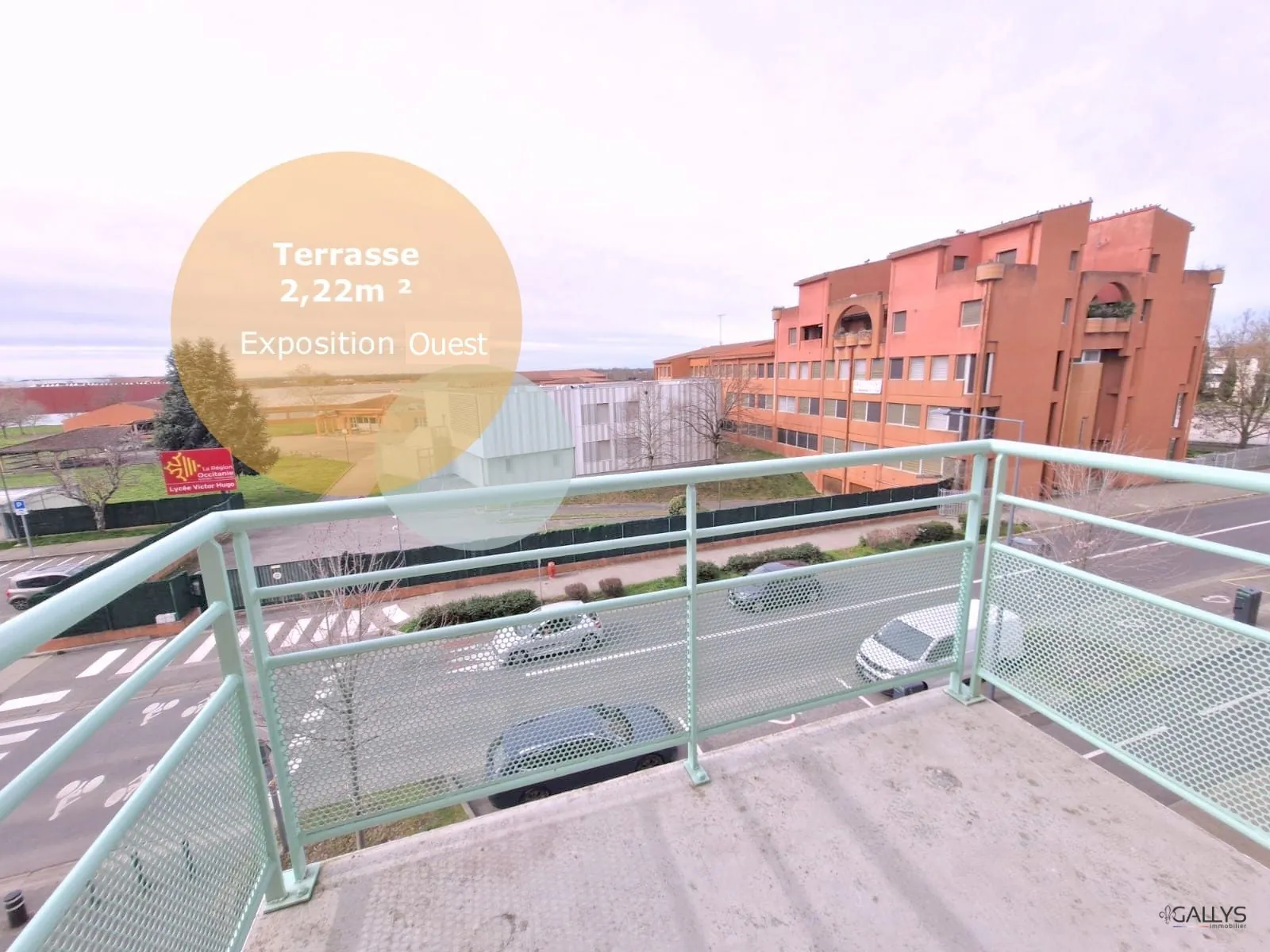 T2 à vendre à Colomiers avec balcon et parking, secteur Jacca 