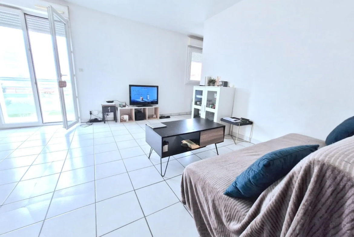 T2 à vendre à Colomiers avec balcon et parking, secteur Jacca 