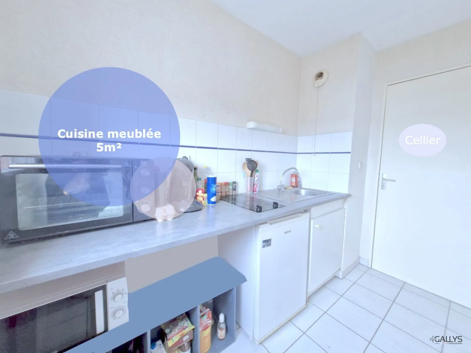 T2 à vendre à Colomiers avec balcon et parking, secteur Jacca 