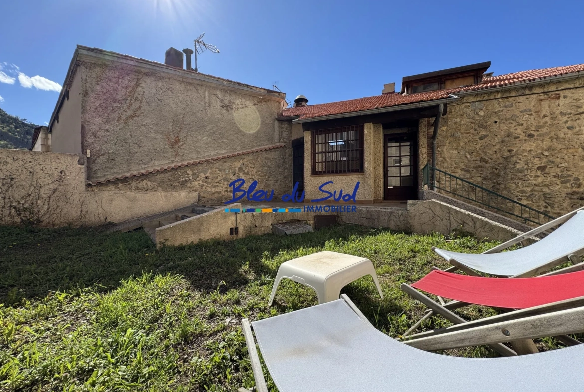 Grand appartement à rénover avec jardin et garage à Vernet-les-Bains - 180 m² 