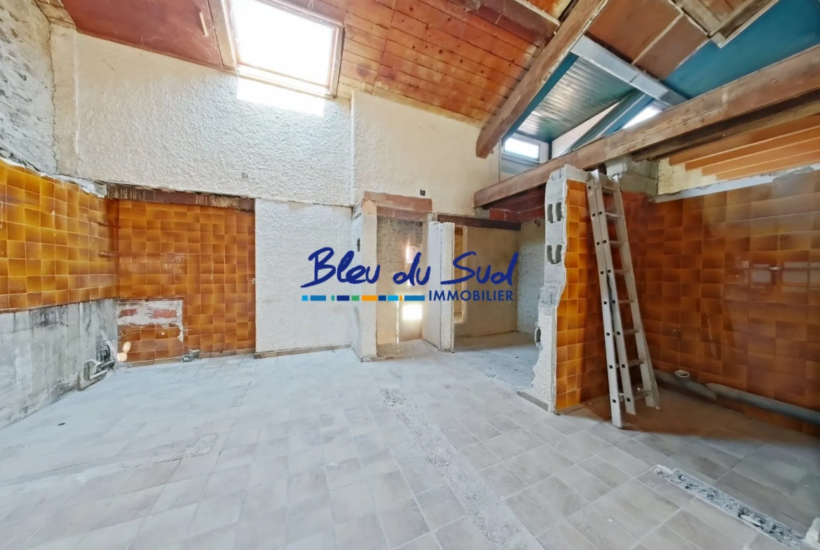 Grand appartement à rénover avec jardin et garage à Vernet-les-Bains - 180 m² 