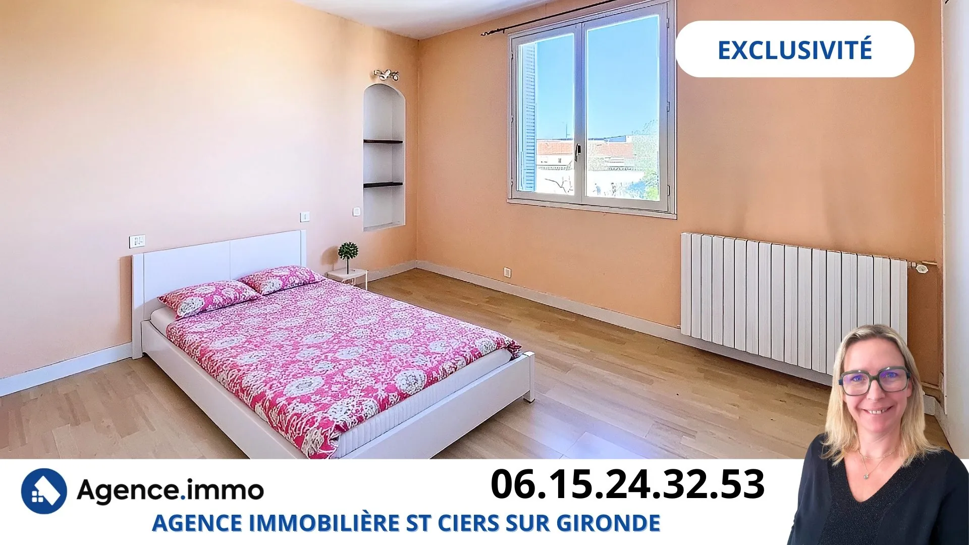 Maison 3 chambres avec dépendance et grand garage à Saint-Ciers-sur-Gironde 