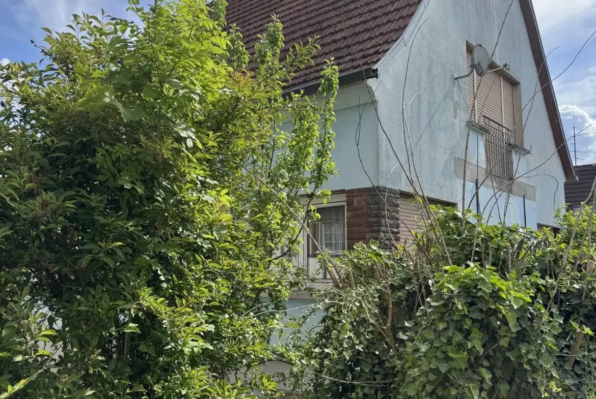 Maison à rénover avec jardin et garage à Hohwiller, Soultz-sous-Forêts 