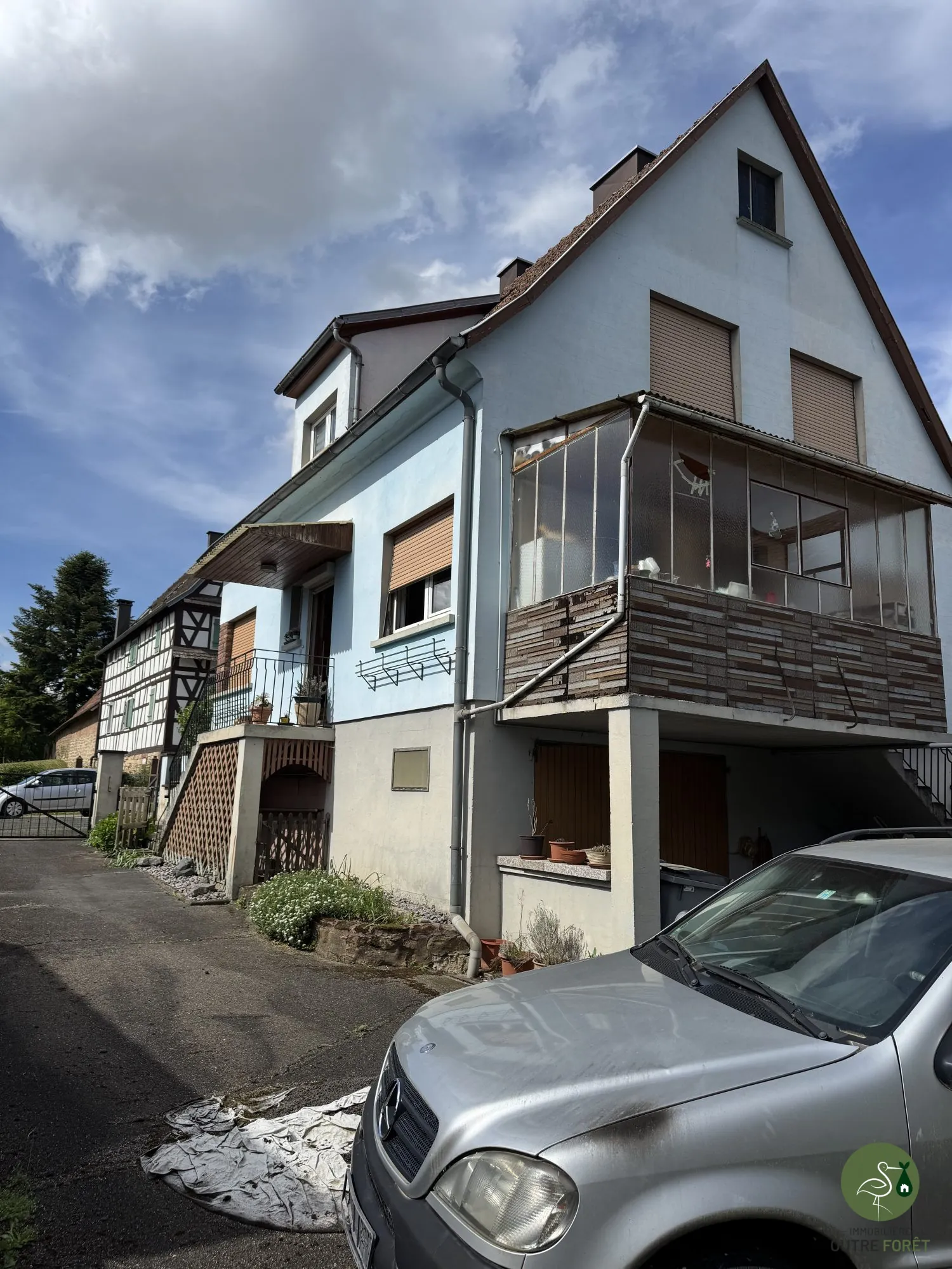 Maison à rénover avec jardin et garage à Hohwiller, Soultz-sous-Forêts 