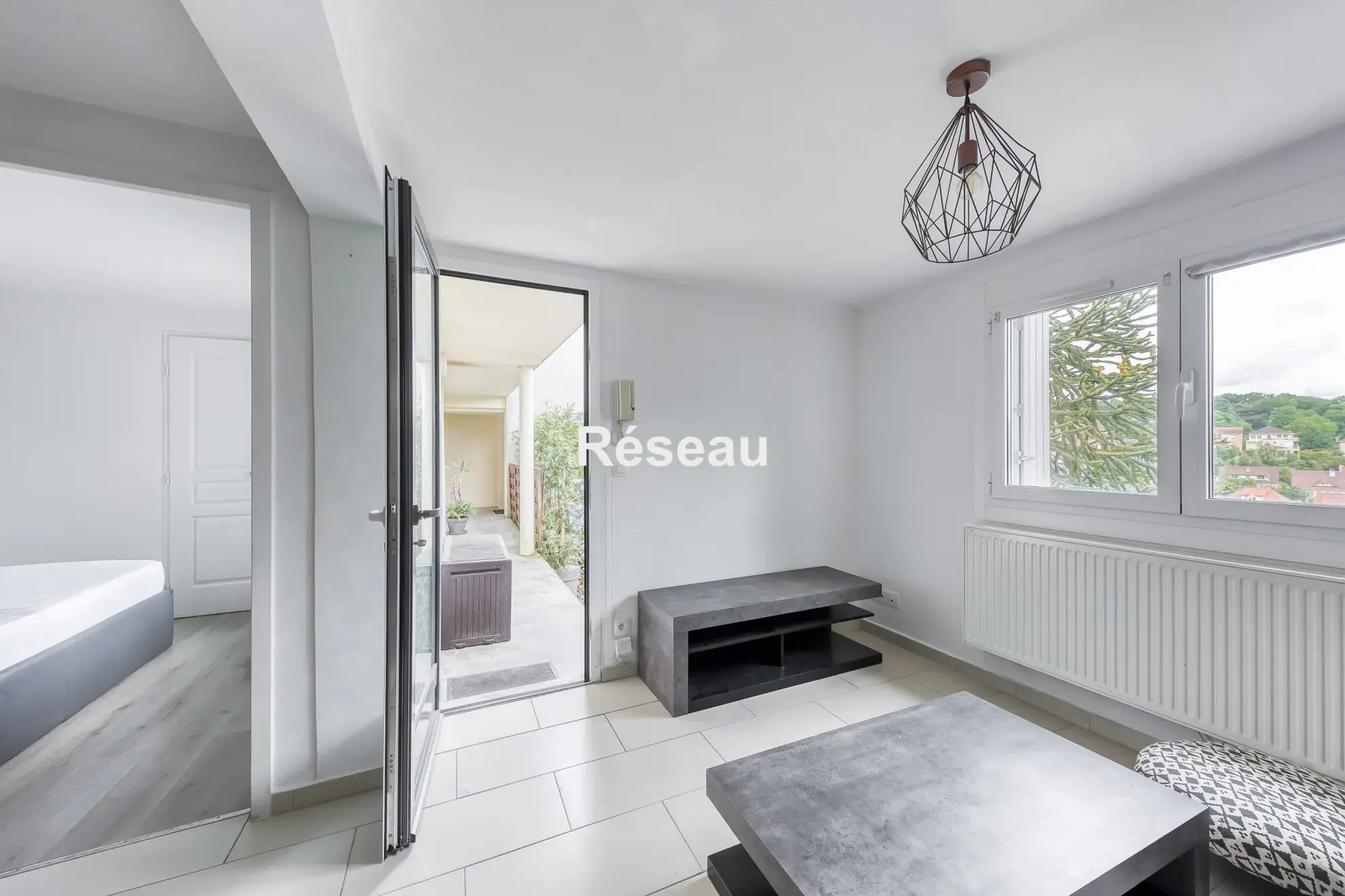Appartement 2 pièces avec jardin et vue panoramique à Saclay 