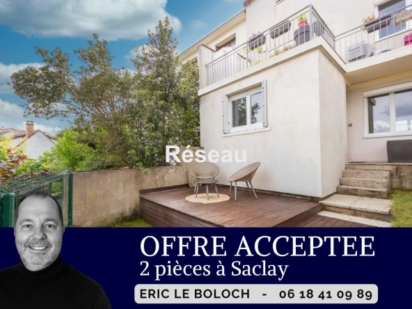 Appartement 2 pièces avec jardin et vue panoramique à Saclay