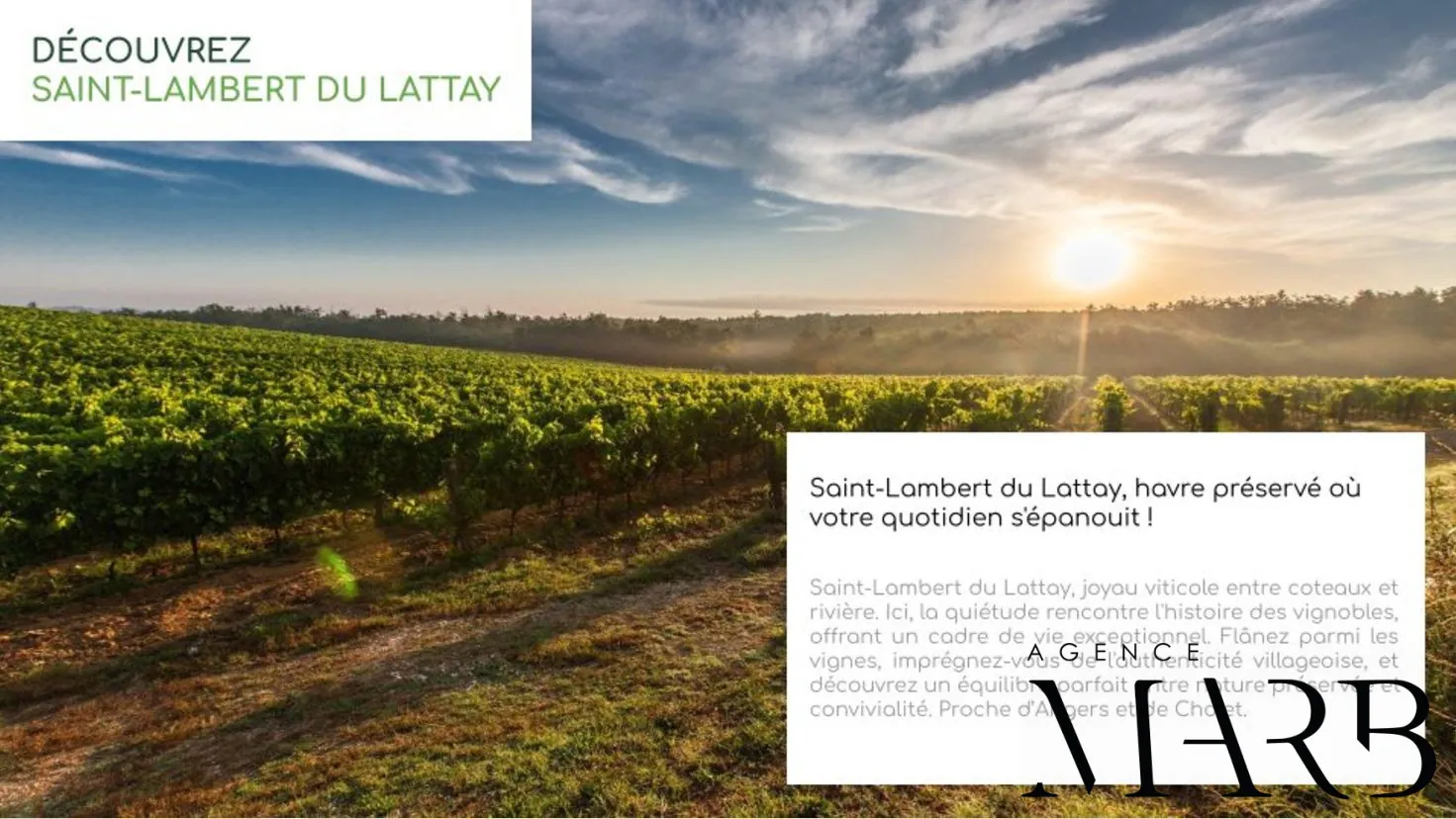 Appartements neufs à Saint Lambert du Lattay, du T2 au T5 avec ascenseur 