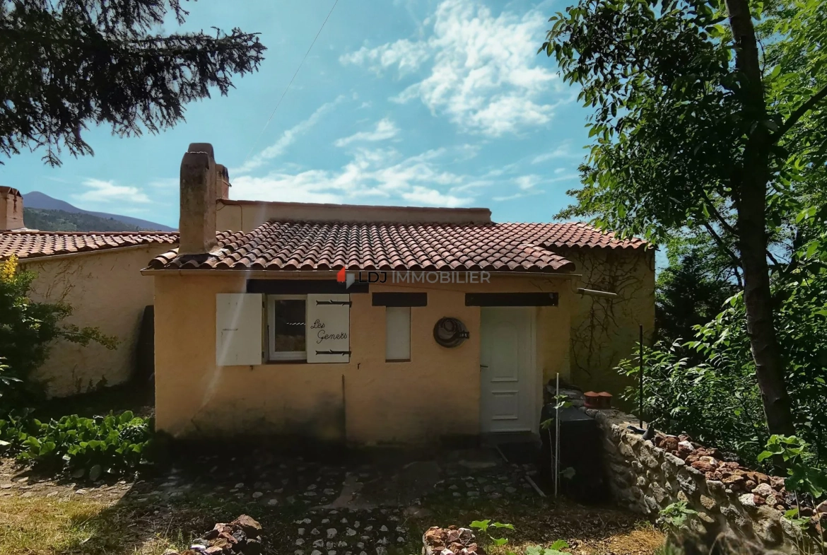 Belle maison 93 m² avec vue à Vernet-les-Bains, prête à vivre 