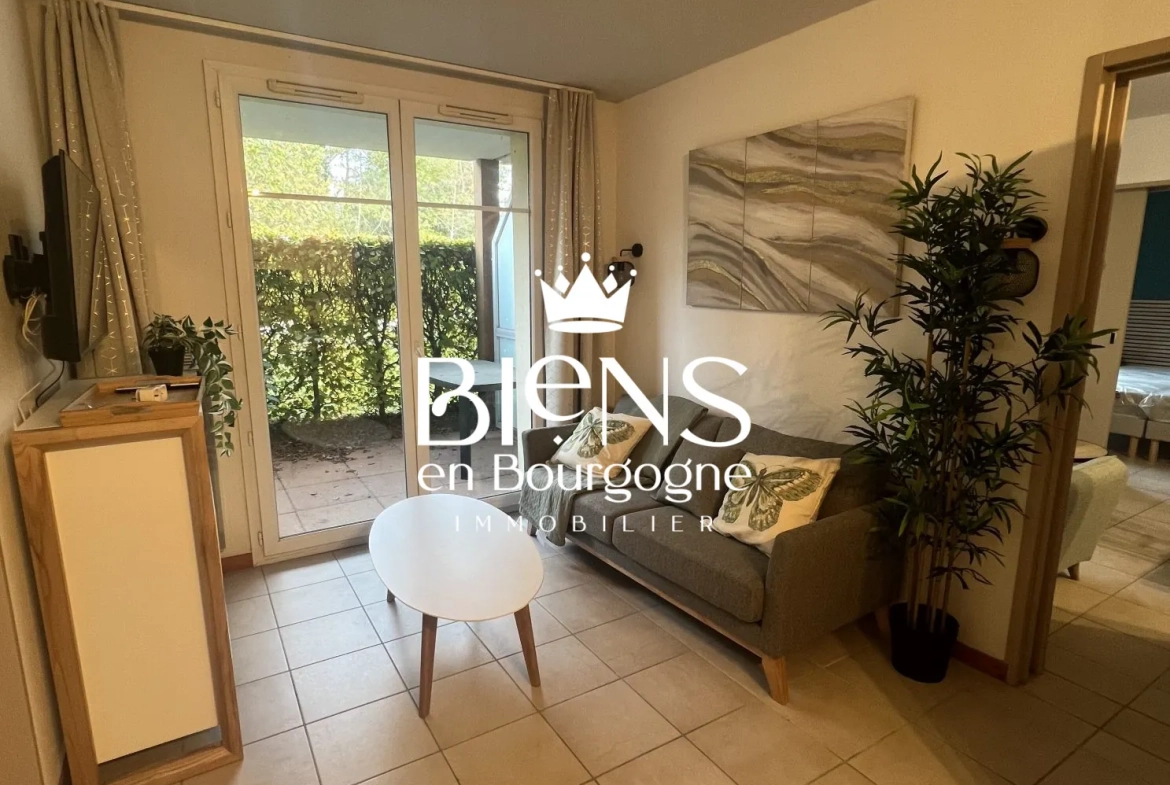 SEJOUR Appartement en Rez-de-Chaussée avec Terrasse et Piscine à Beaune 